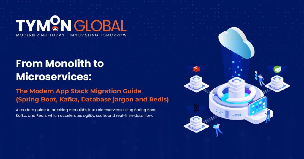 The Modern App Stack Migration Guide Spring Boot Kafka Database jargon and Redis 1 - Tymon Global The Modern App Stack Migration Guide Spring Boot Kafka Database jargon and Redis
